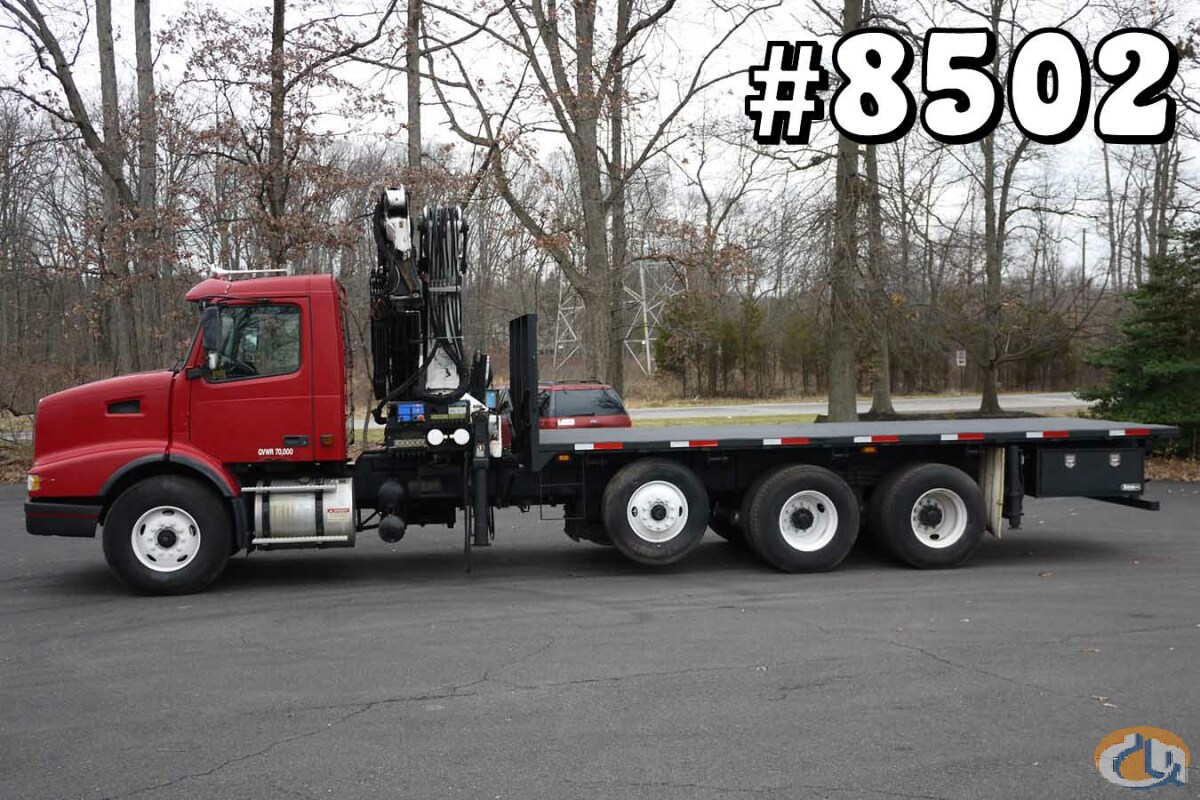 Sold 2004 VOLVO IMT 37/266K4 KNUCKLEBOOM CRANE TRUCK Crane